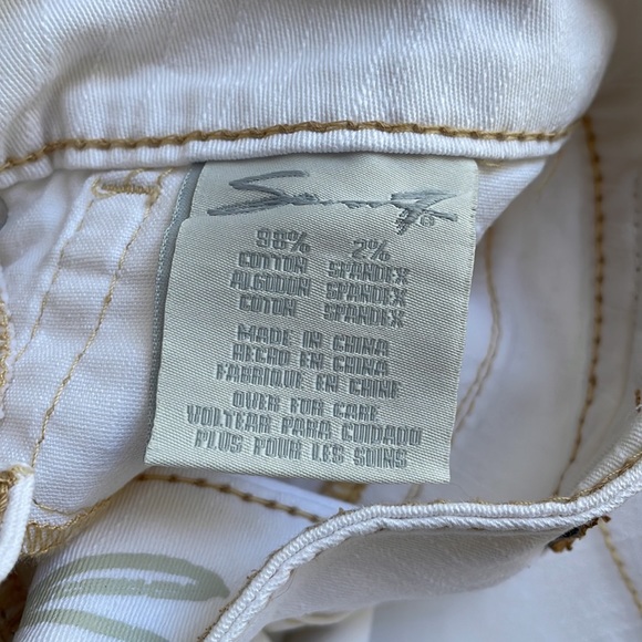 Seven7 Size 10 Petite Cream/Beige Shorts - Picture 6 of 8